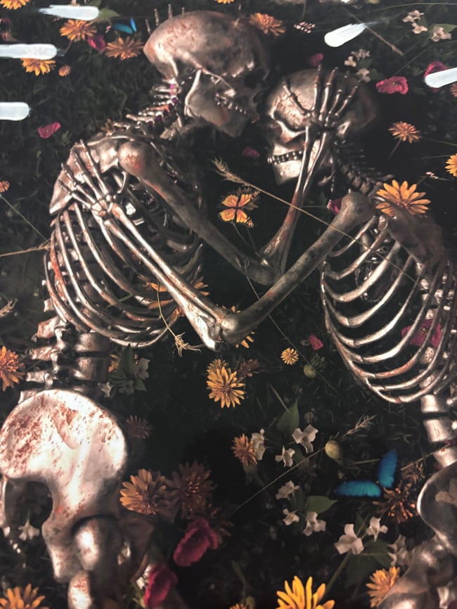 28” x 40” • Thick Card Stock Poster Print • Upcycled Art