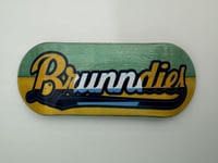 Image 1 of Brunndies 36.5mm Split-Ply Graphic Deck #1