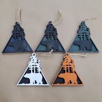 Image 1 of Ornaments - Bears, Wolves, Antelope