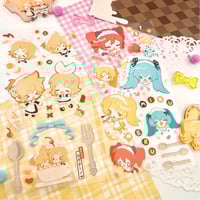 Image 2 of Maidloid Collection - Sticker Sheets & Acrylic Charms