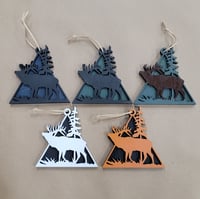 Image 1 of Ornaments - Elk, Bigfoot, Jackalope