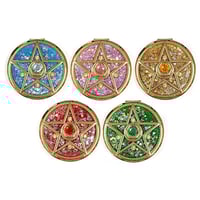 Image 1 of Preorder - Sailor Moon Store Original Liquid Glitter Compact Mirror