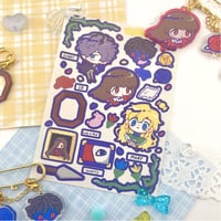 Image 2 of Ib Pin Charms & Sticker Sheets