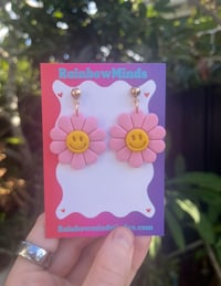 Sweet smiley earrings 