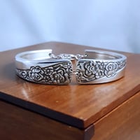 Image 2 of Floral Vintage Spoon Bracelet