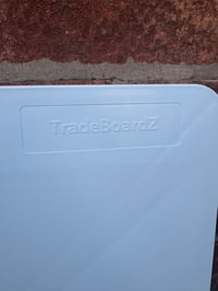 Image 2 of LIMITED EDITION WHITE TradeBoardZ Mortar Board SPRING 2025