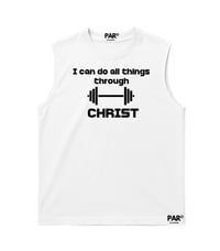 Image 2 of PHILIPPIANS 4:13 ( MUSCLE TEE)