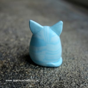 Wee Rainbow Tabby Cat (Blue)