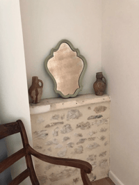 Image 2 of Miroir ancien cadre en plâtre 
