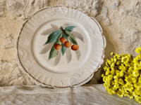 Image 2 of Assiette ancienne "cerises"