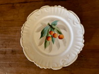 Image 3 of Assiette ancienne "cerises"