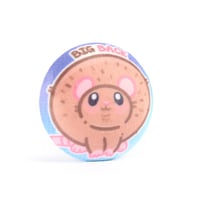 Image 1 of Plush Big Back Rat Sensory Tinplate Button
