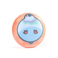 Image 1 of Pigeon “Pathetic” Sensory Plush Tinplate Button