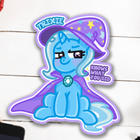 Image 1 of Trixie Knows What You Did Matte Vinyl Sticker