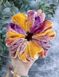 Image 4 of Luxury Silk Velvet Scrunchie (#2)