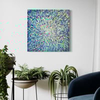 Image 4 of Azure V - 76x76cm