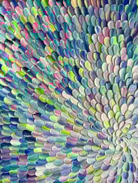 Image 3 of Azure V - 76x76cm