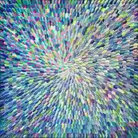 Image 7 of Azure V - 76x76cm