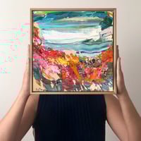 Image 1 of 'Coastal no.58' - 33x33cm, Framed