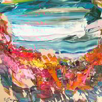 Image 2 of 'Coastal no.58' - 33x33cm, Framed