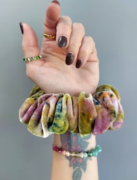 Image 2 of Luxury Silk Velvet Scrunchie (#6)