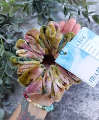 Image 1 of Luxury Silk Velvet Scrunchie (#6)
