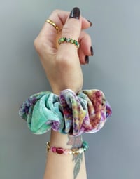 Image 4 of Luxury Silk Velvet Scrunchie (#8)