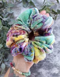 Image 5 of Luxury Silk Velvet Scrunchie (#8)