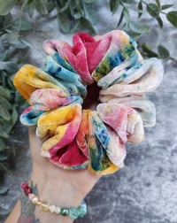 Image 4 of Luxury Silk Velvet Scrunchie (#9)