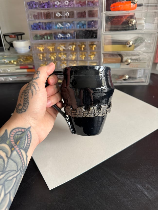 castle mug