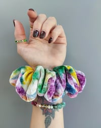 Image 3 of Luxury Silk Velvet Scrunchie (lucky #13)