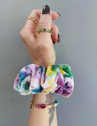 Image 5 of Luxury Silk Velvet Scrunchie (lucky #13)