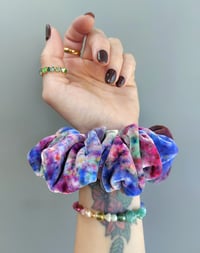 Image 3 of Luxury Silk Velvet Scrunchie (#14)