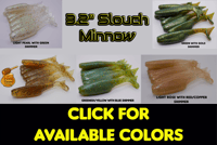 Image 1 of 3.2" Slouch Minnow (8 Pack)