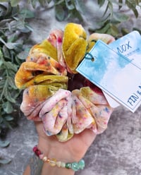 Image 1 of Luxury Silk Velvet Scrunchie (#15)
