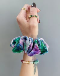 Image 5 of Luxury Silk Velvet Scrunchie (#16)