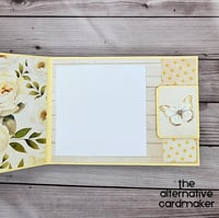 Image 2 of Gift Card Holder - Mother's Day - Butterflies in A Yellow Garden