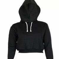 Image 1 of Crop Top Hoodie