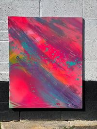 DEVAS Abstract spray paint on canvas 2022 