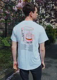 Tour 'Coffee Pot' Tee - White