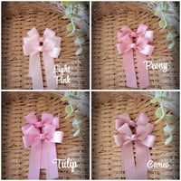 Image 4 of 4" Bows. Pinks
