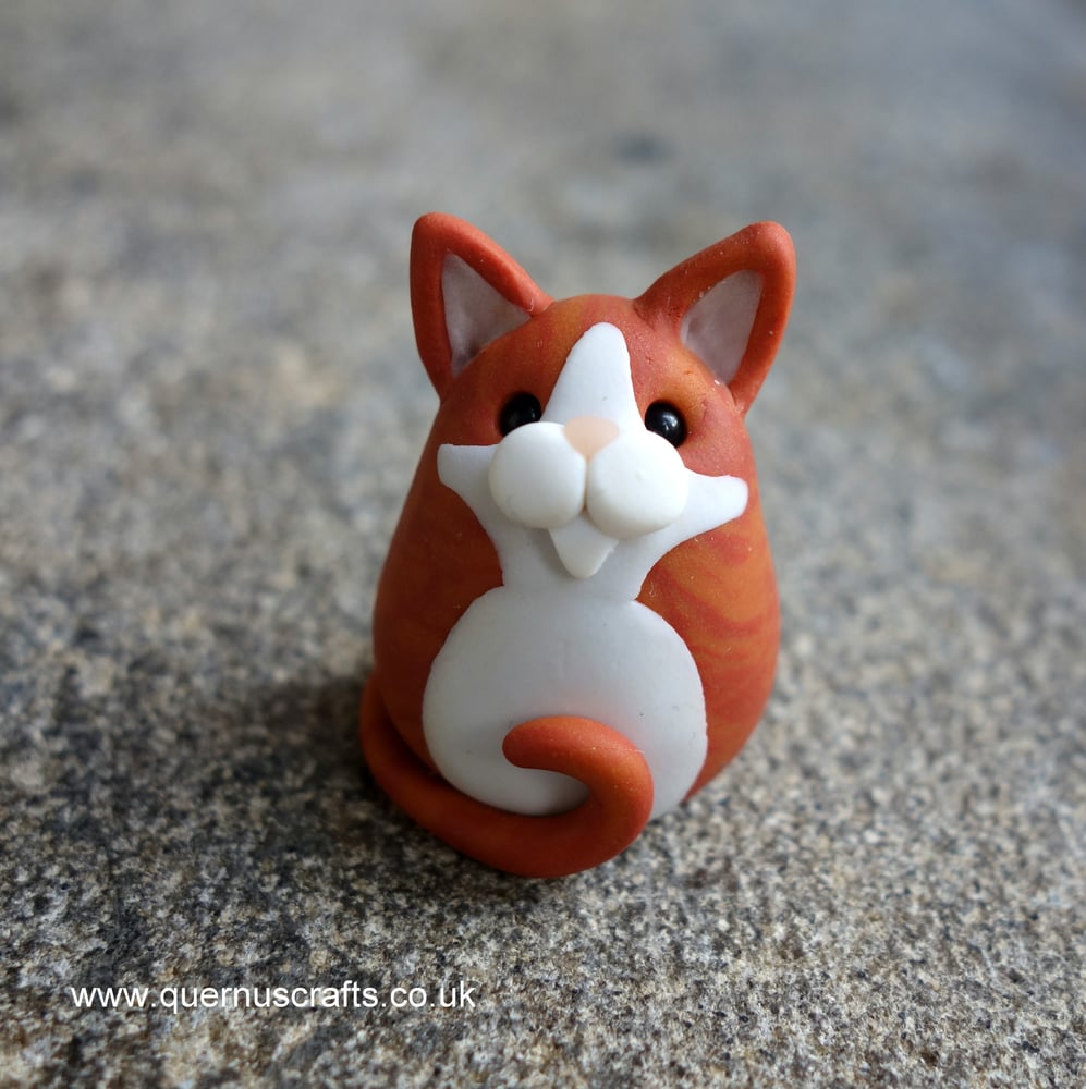 Wee Fatty Tabby Cat (Ginger) #4