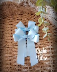Image 5 of 4" Bows. Blues