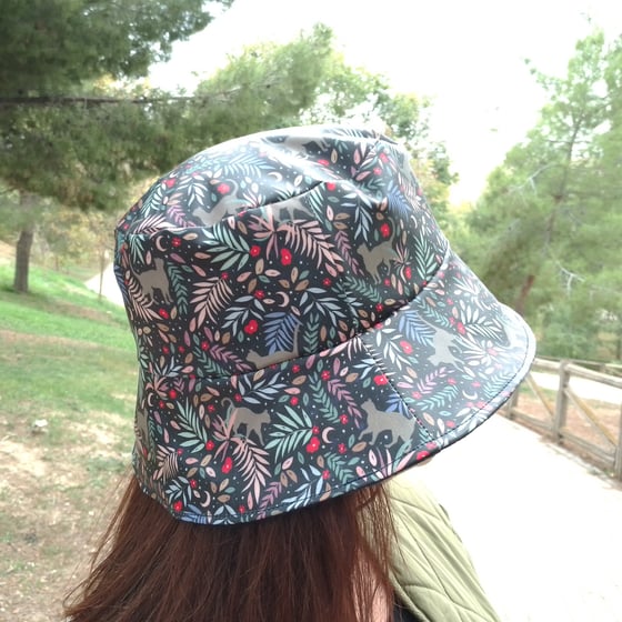 Image of Sombrero impermeable - Gatos
