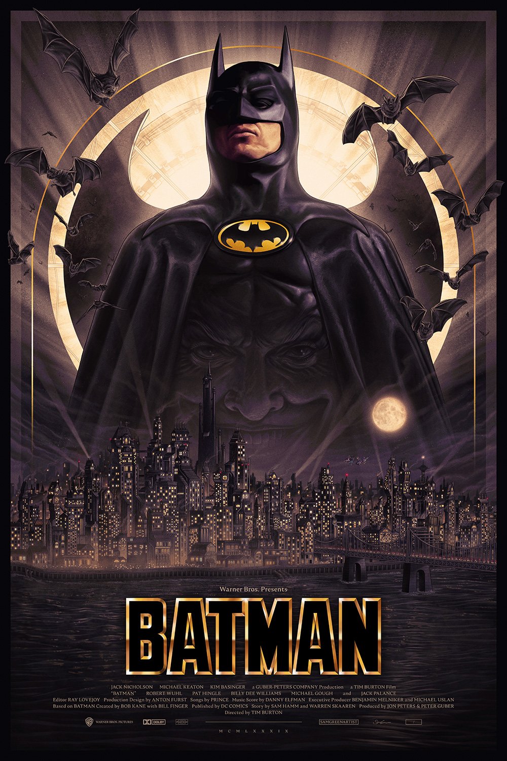 BATMAN 1989 - Artist Proof Print - Regular Edition