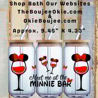 Minnie Bar Double Sided Uv Dtf Wrap W0949