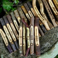 Image 3 of Tree Speak Corresponding Ogham Staves (D060-6)