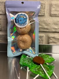 Image 1 of Freeze Dried Caramel Apple Suckers 