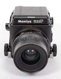 Image 2 of Mamiya RZ67 Pro 6X7 medium format camera w/ Z 90mm F3.5 W lens + WLF + 120 back #0275