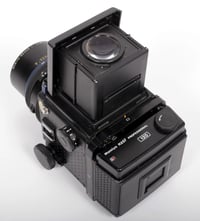 Image 4 of Mamiya RZ67 Pro 6X7 medium format camera w/ Z 90mm F3.5 W lens + WLF + 120 back #0275